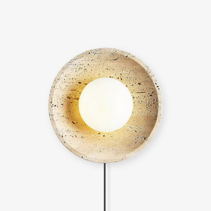 Stone Eclipse Plug - in Wall Light - Simprolos