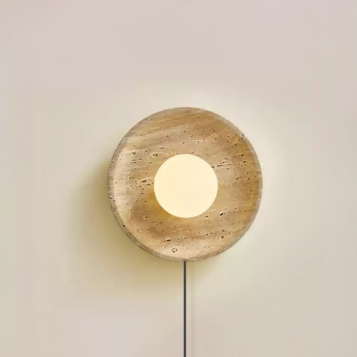 Stone Eclipse Plug - in Wall Light - Simprolos