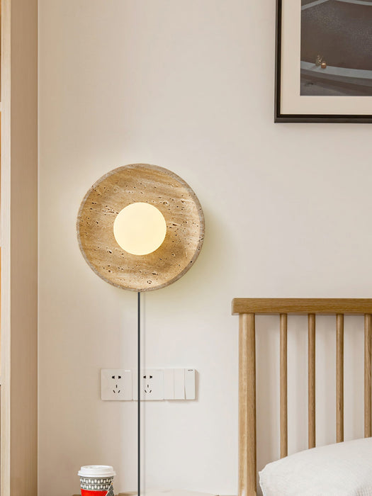 Stone Eclipse Plug - in Wall Light - Simprolos