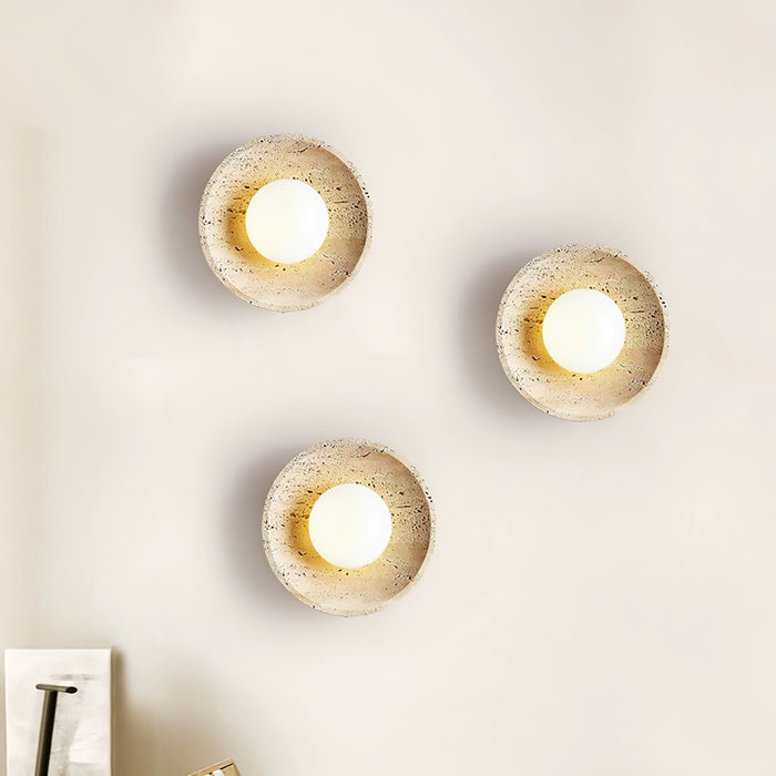 Stone Eclipse Plug - in Wall Light - Simprolos