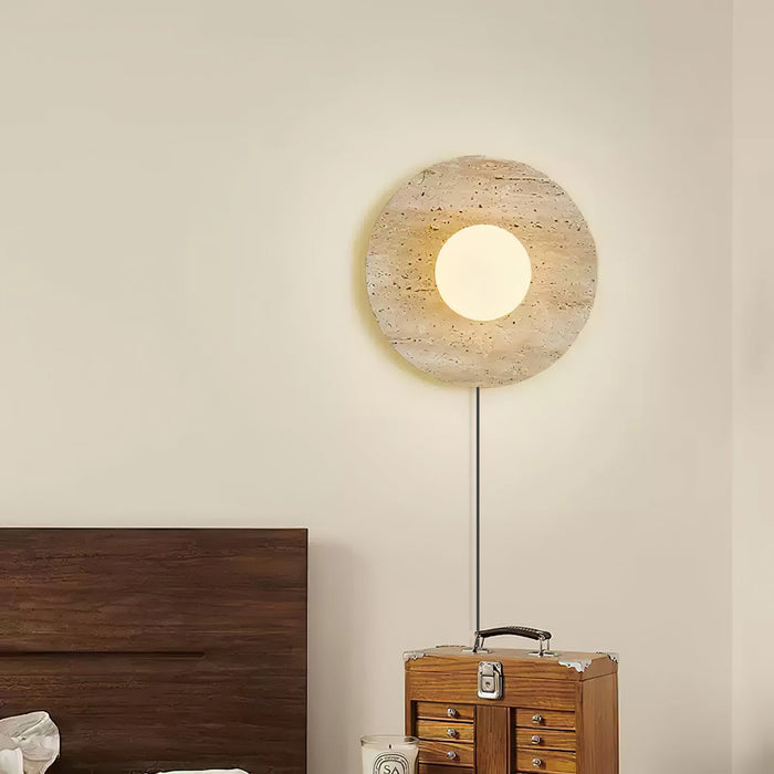 Stone Eclipse Plug - in Wall Light - Simprolos