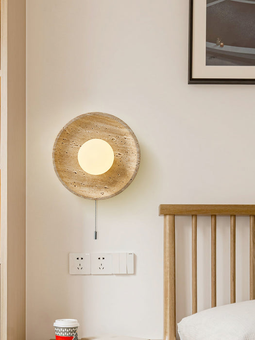 Stone Lunar Eclipse Wall Light - Simprolos