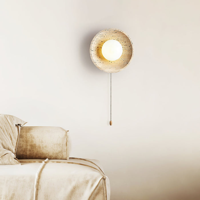 Stone Lunar Eclipse Wall Light - Simprolos