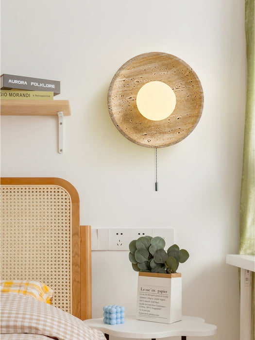 Stone Lunar Eclipse Wall Light - Simprolos