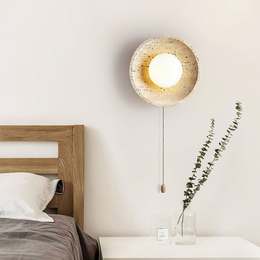 Stone Lunar Eclipse Wall Light - Simprolos