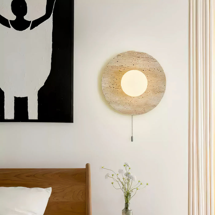 Stone Lunar Eclipse Wall Light - Simprolos