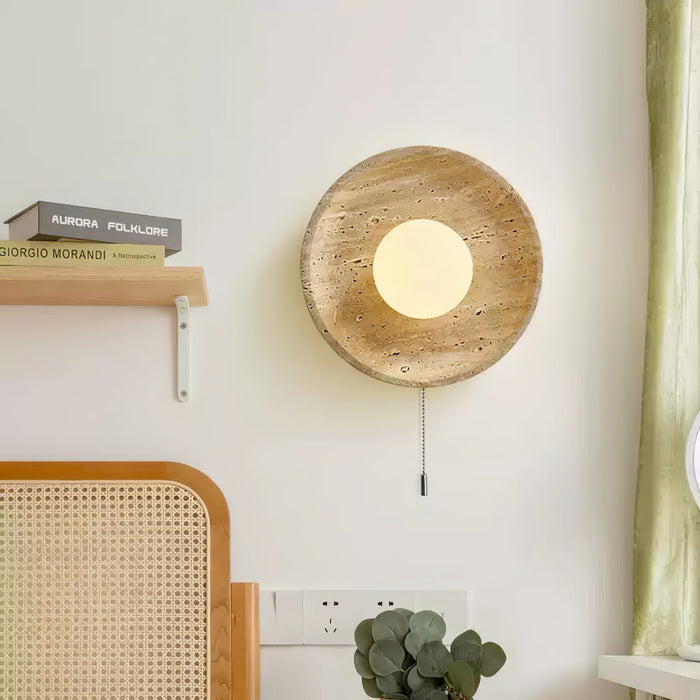 Stone Lunar Eclipse Wall Light - Simprolos