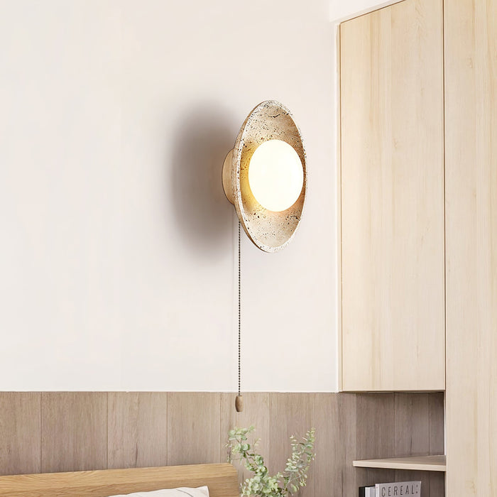 Stone Lunar Eclipse Wall Light - Simprolos