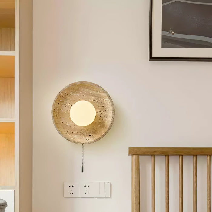 Stone Lunar Eclipse Wall Light - Simprolos