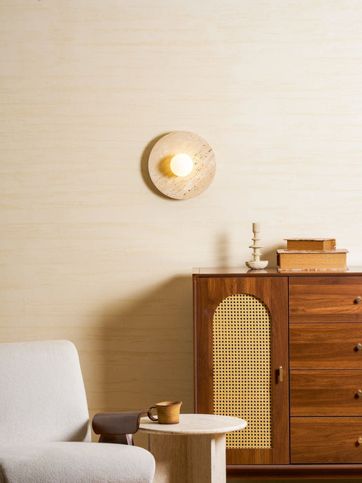 Stone Lunar Eclipse Wall Light - Simprolos