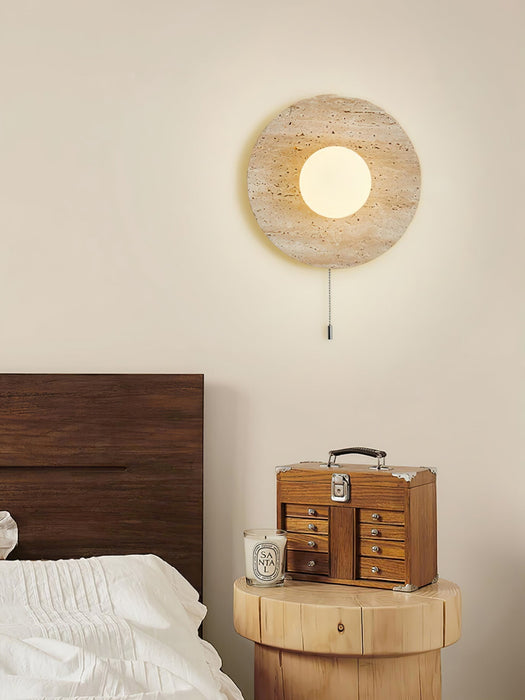 Stone Lunar Eclipse Wall Light - Simprolos