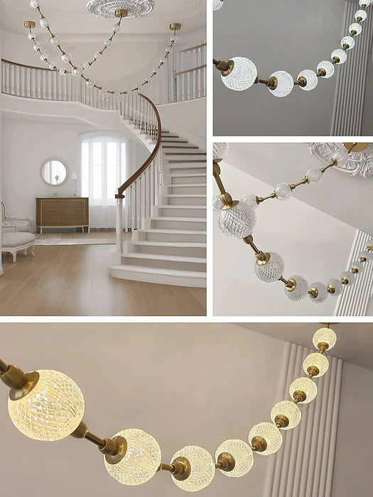 Strand Necklace Chandelier - Simprolos
