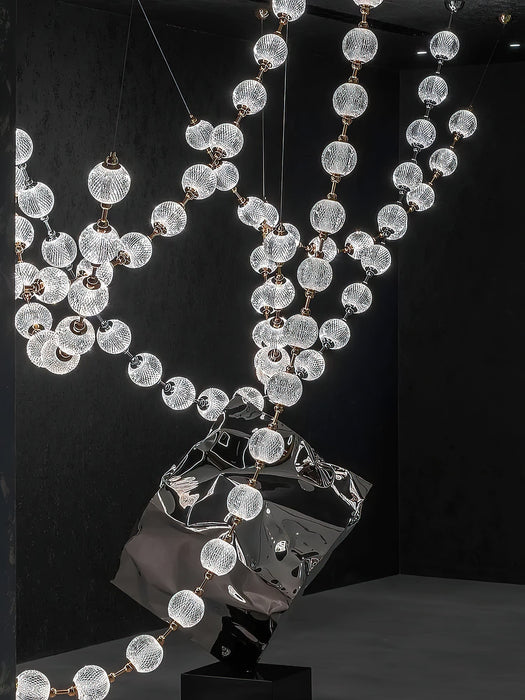Strand Necklace Chandelier - Simprolos
