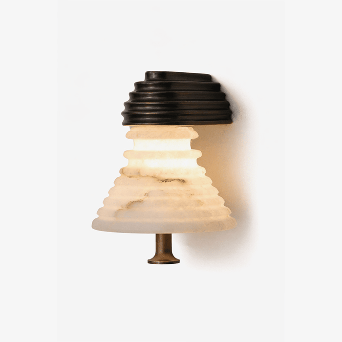 Strata Alabaster Wall Lamp - Simprolos
