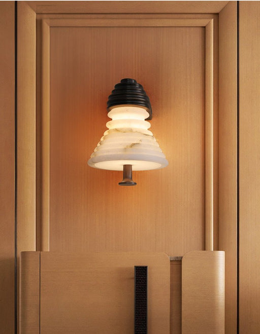 Strata Alabaster Wall Lamp - Simprolos