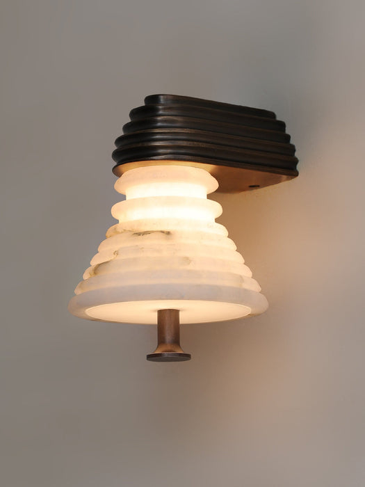 Strata Alabaster Wall Lamp - Simprolos