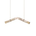 Streamlined Alabaster Pendant Lamp - Simprolos
