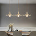 Stylish Hibiscus Flower Glass Pendant Light - Simprolos