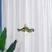Stylish Hibiscus Flower Glass Pendant Light - Simprolos