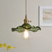 Stylish Hibiscus Flower Glass Pendant Light - Simprolos
