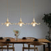 Stylish Hibiscus Flower Glass Pendant Light - Simprolos