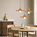 Stylish Hibiscus Flower Glass Pendant Light - Simprolos