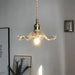 Stylish Hibiscus Flower Glass Pendant Light - Simprolos