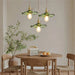 Stylish Hibiscus Flower Glass Pendant Light - Simprolos