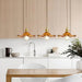 Stylish Hibiscus Flower Glass Pendant Light - Simprolos