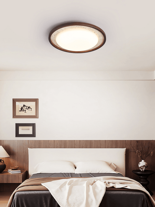 Stylish Travertine Ceiling Light Fixture for Modern Spaces - Simprolos