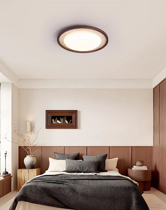 Stylish Travertine Ceiling Light Fixture for Modern Spaces - Simprolos
