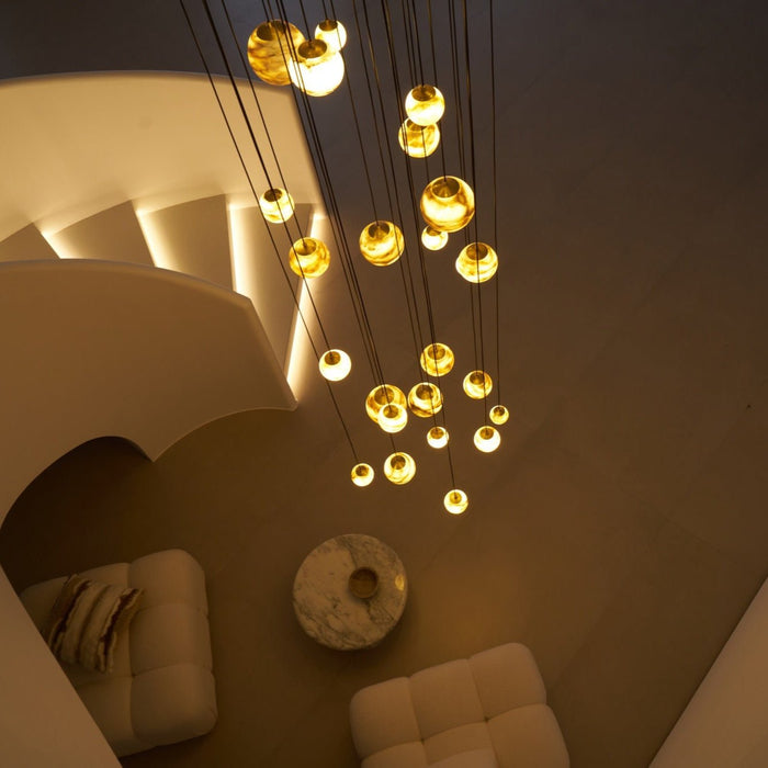 Sultana Alabaster Cluster Chandelier - Simprolos
