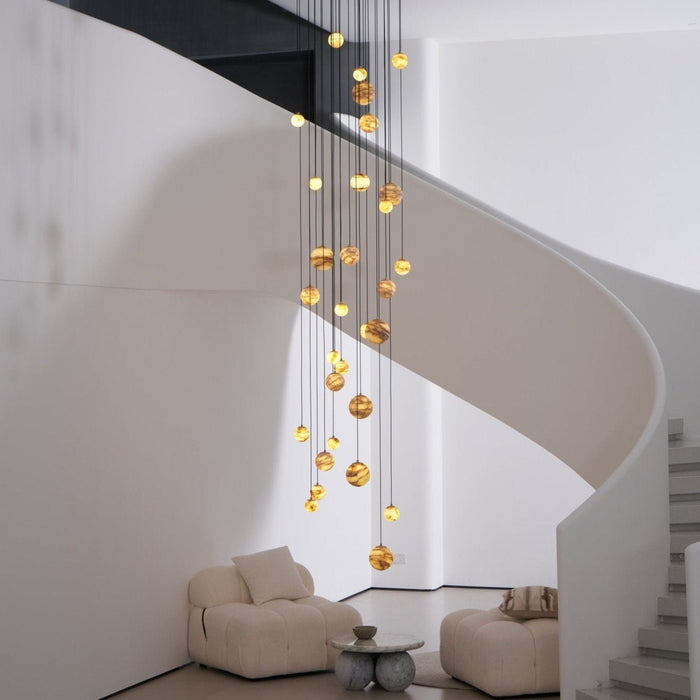 Sultana Alabaster Cluster Chandelier - Simprolos