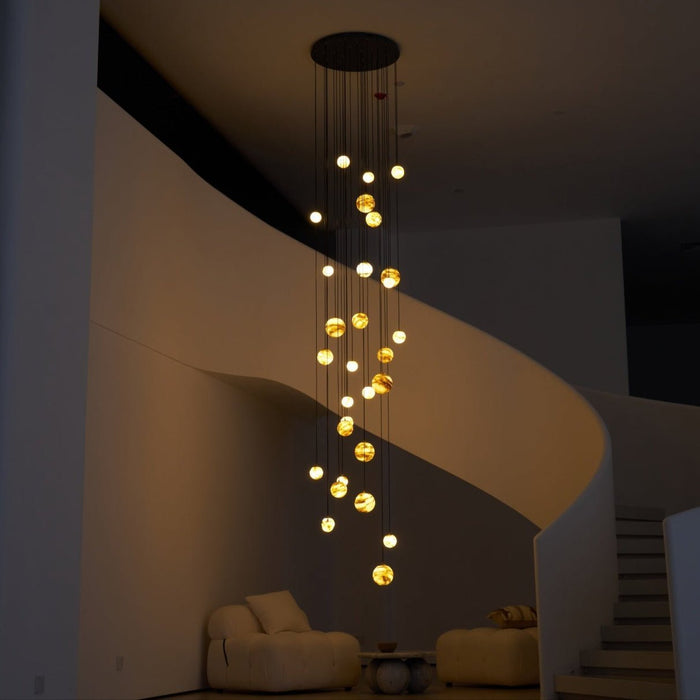 Sultana Alabaster Cluster Chandelier - Simprolos