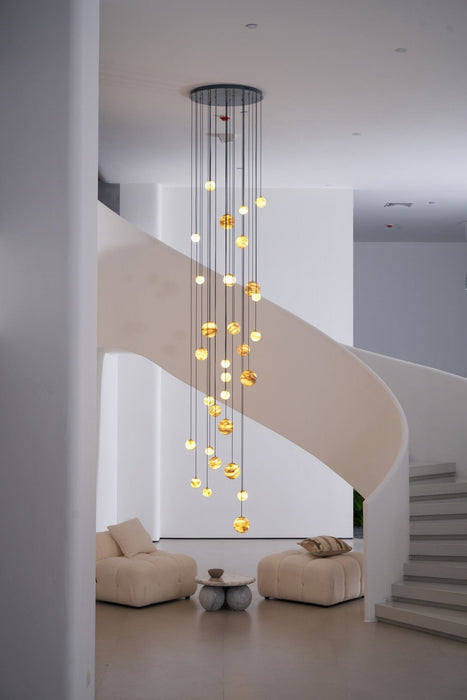 Sultana Alabaster Cluster Chandelier - Simprolos