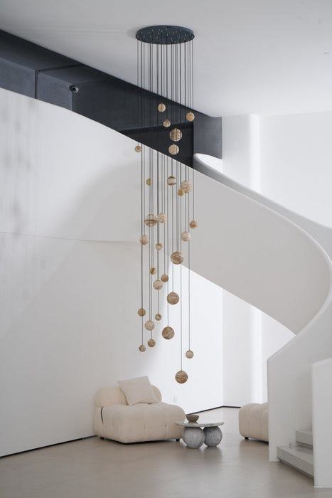 Sultana Alabaster Cluster Chandelier - Simprolos