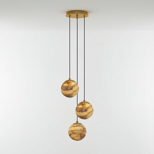 Sultana Alabaster Cluster Chandelier - Simprolos