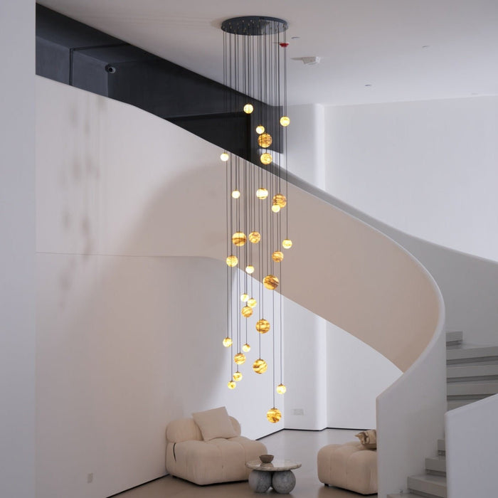 Sultana Alabaster Cluster Chandelier - Simprolos