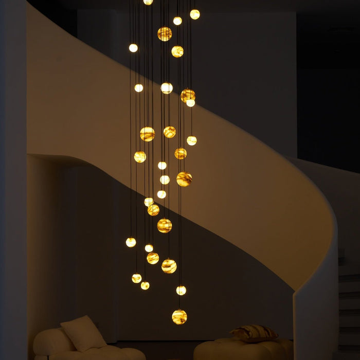 Sultana Alabaster Cluster Chandelier - Simprolos