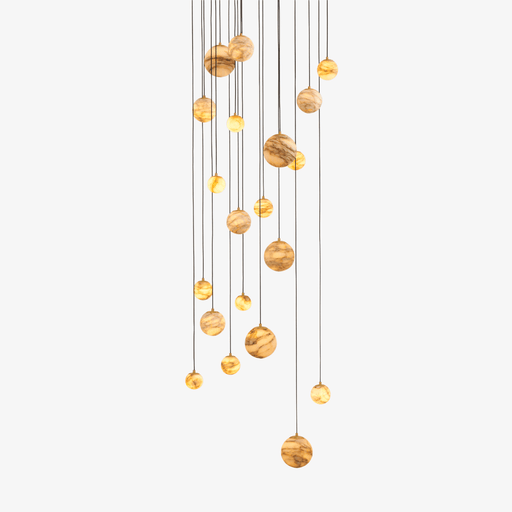 Sultana Alabaster Cluster Chandelier - Simprolos