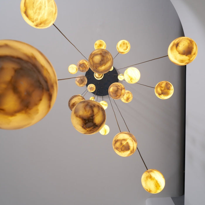 Sultana Alabaster Cluster Chandelier - Simprolos