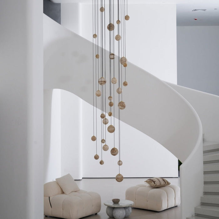 Sultana Alabaster Cluster Chandelier - Simprolos