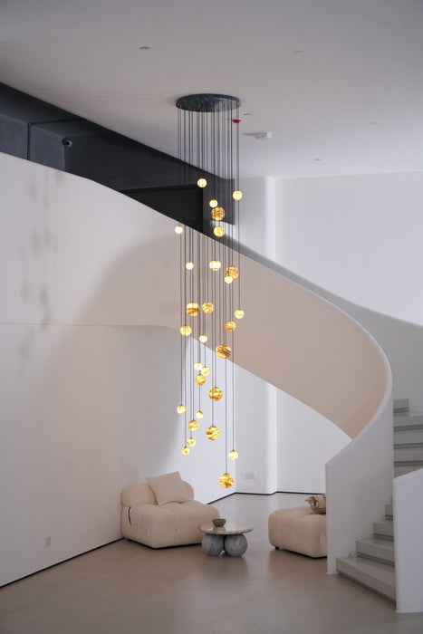 Sultana Alabaster Cluster Chandelier - Simprolos