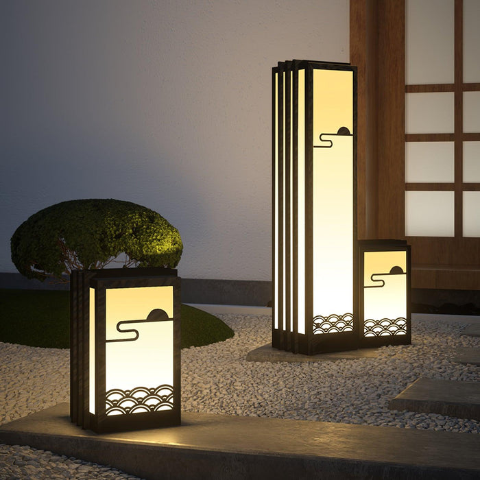 Sunrise Pattern Outdoor Light - Simprolos
