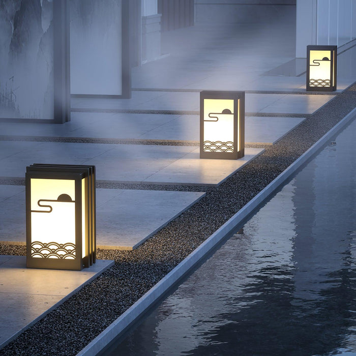 Sunrise Pattern Outdoor Light - Simprolos
