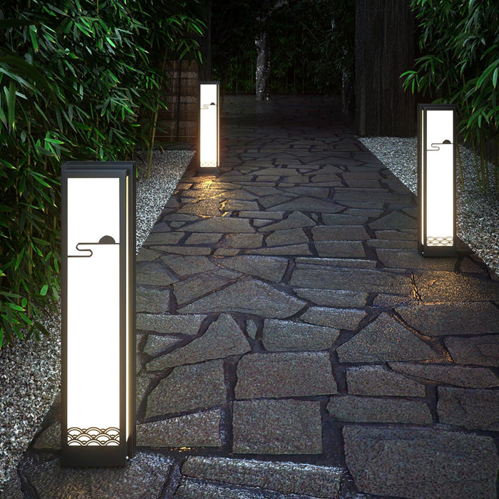 Sunrise Pattern Outdoor Light - Simprolos