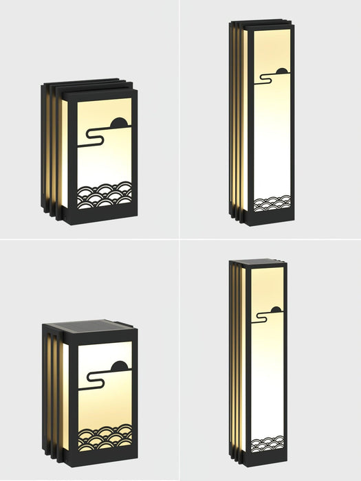 Sunrise Pattern Outdoor Light - Simprolos