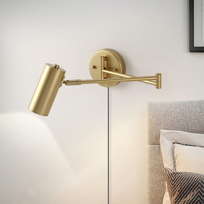 Swing Arm Plug - in Wall Sconce - Simprolos