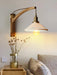 Swing Arm Walnut Wall Light - Simprolos