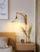 Swing Arm Walnut Wall Light - Simprolos